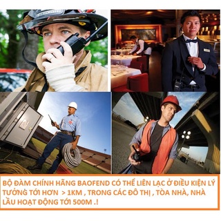 Bộ Đàm Baofeng BF-888s Gồm 16 Kênh, Âm Thanh Chuẩn, Cự Li Liên Lạc Tới 3km, Pin Trâu, Chính Hãng