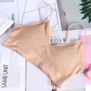 ÁO BRA hai dây trơn đơn giản dễ mặc và mix quần áo