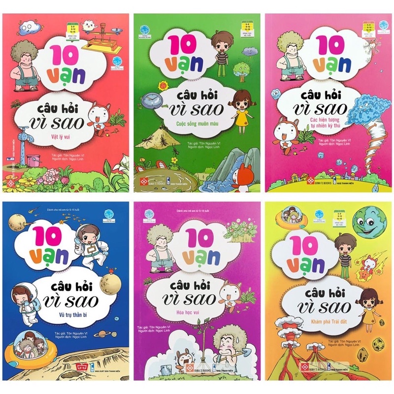 Ảnh Sách - 10 vạn câu hỏi vì sao (mã lẻ) - Đinh Tị 2