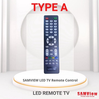 Điều khiển từ xa TV Led Samview A Gửi điều khiển từ xa giống như hình ảnh (B và C được gửi thay vì điều khiển từ xa RM-L1210)