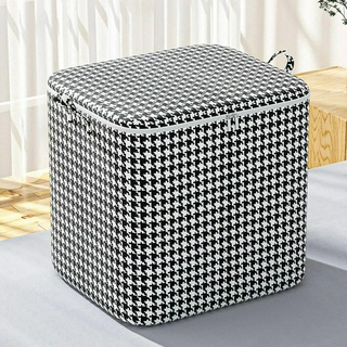 Túi đựng chăn kẻ caro,đựng quần áo cỡ lớn,túi đựng đồ gấp gọn chống nước thông minh { H }
