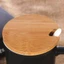 Nắp CAST Có Lỗ Thìa Kích Cỡ Khác Nhau Mason Jar Cap Gỗ Tre Tổ Chức Nhà Bếp Cốc Bao