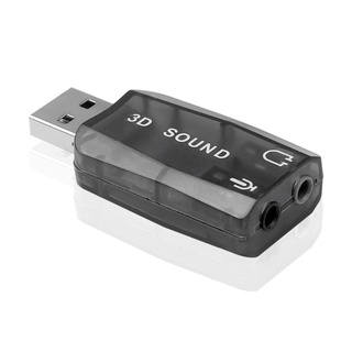 Clii USB sang 3 5mm Jack Adapter USB sang AUX Jack Thẻ âm thanh nổi ngoài