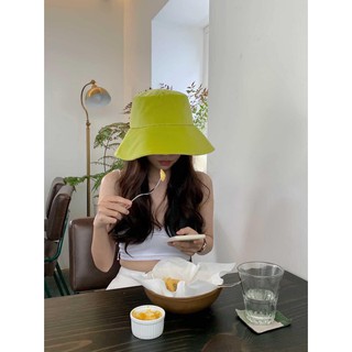 Mũ Nón Bucket Nhung Vành Rộng _ Lollipop Hat KoiKooi