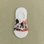 PS1 Disney Pooh Gấu Hoạt Hình Thuyền Tất Nữ Vô Hình Tất Silicon Chống Trơn Trượt SP1