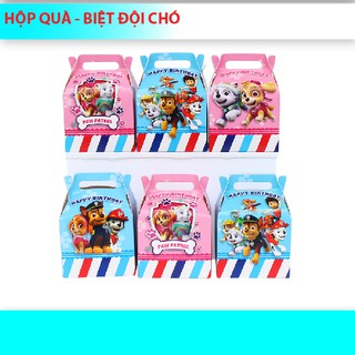 (9 Mẫu )Hộp quà chủ đề bé trai Set 6 cái