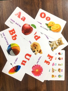 Sách - Flashcard - Thế Giới Quanh Em - Bảng chữ cái Tiếng Anh (PP  Glenn Doman) - ndbooks