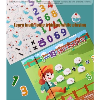 Đồ Chơi Giáo Dục Nhận Thức Toán Học Dán Nam Châm Cho Trẻ Mẫu Giáo
