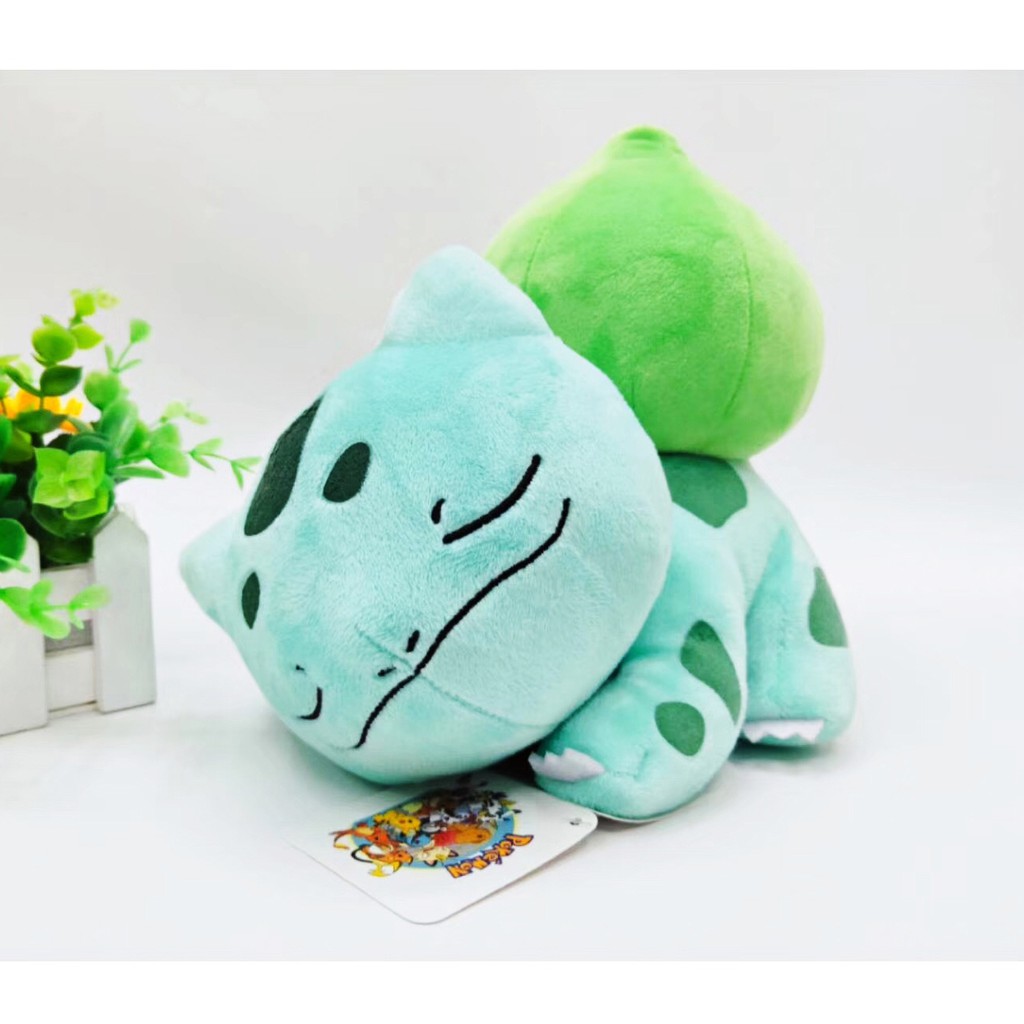 Gấu bông pokemon Bulbasaur ếch kỳ diệu ngủ say đáng yêu (25cm) hàng ...