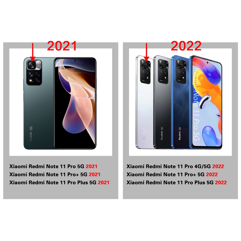 Chống Sốc Ốp Điện Thoại acrylic Trong Suốt Cho xiaomi redmi note 11 pro plus 5g note 11s 12 turbo 12s 4g 10 10s