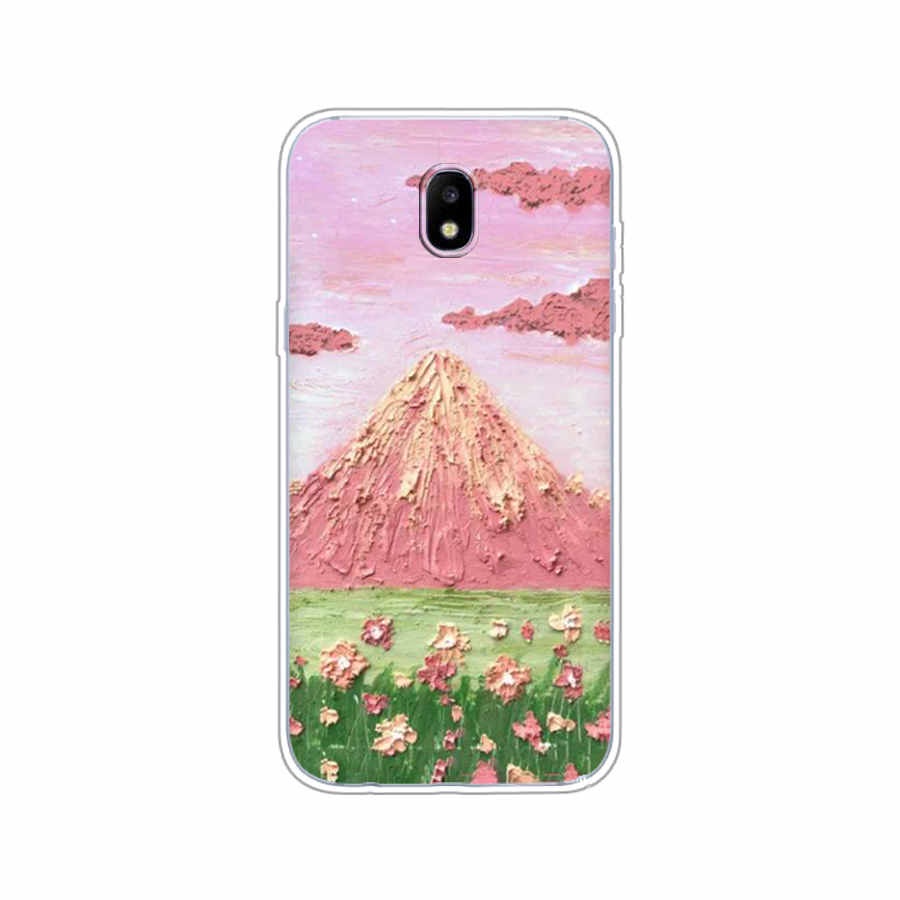 Ốp Điện Thoại TPU Dẻo In Họa Tiết Độc Đáo Thời Trang Cho Samsung Galaxy j3 pro 2017 j3 2016 J4 2018