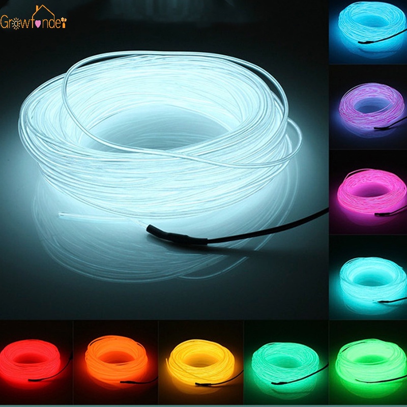 1/3/5m Dây Đèn LED Neon EL Chống Nước Trang Trí Tiệc | Shopee Việt Nam