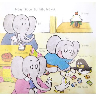 Sách Ehon Nhât Bản - Pao Và Những Người Bạn 29 - Một Năm Của Pao