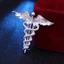 CODECOVED Corsage Quà Tặng Dành Cho Nam Retro Huy Hiệu Đôi Cánh Thiên Thần Rắn Kim Loại Trang Sức
