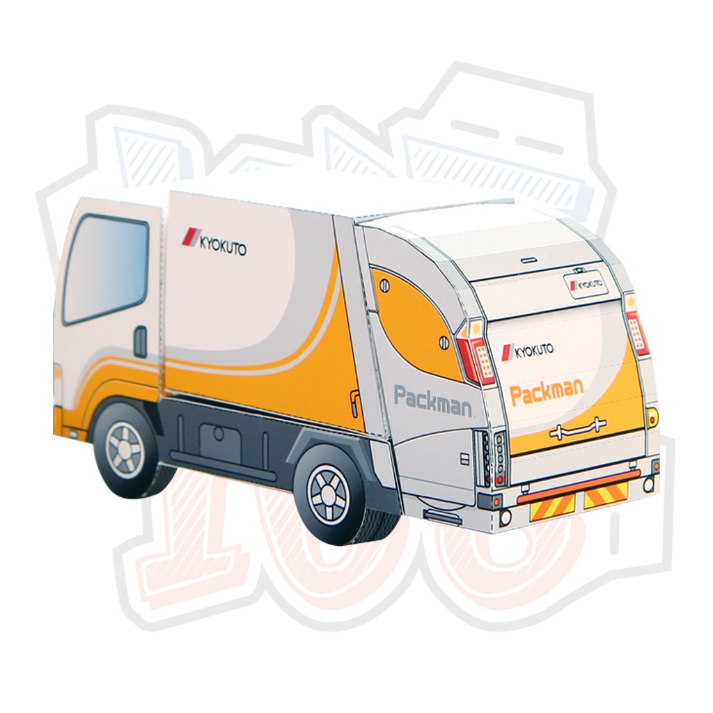 Mô hình giấy Xe tải chở rác ver 2 | Shopee Việt Nam