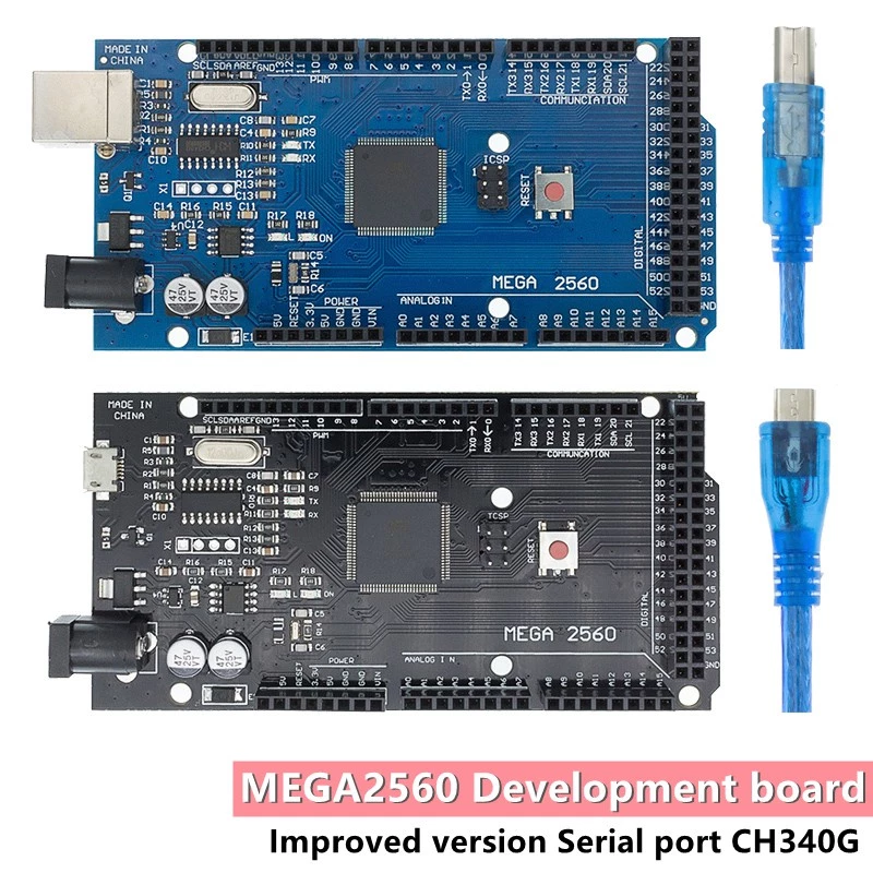 Bo Mạch Phát Triển mega2560 mega 2560 r3 atmega2560-16au ch340g avr mega2560 arduino