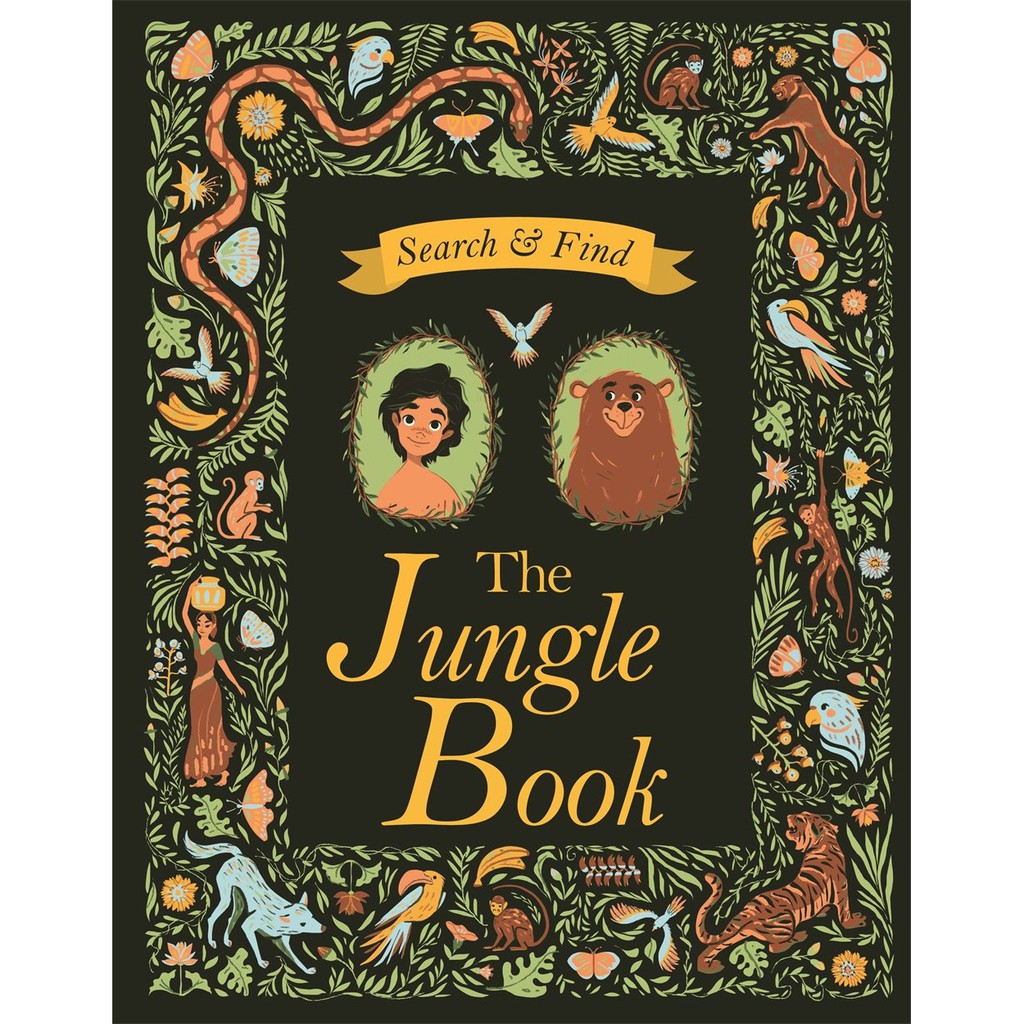 [Mã BMLTB200 giảm đến 100K đơn 499K] Sách Search and Find The Jungle Book