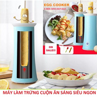 Máy làm trứng cuộn ăn sáng ăn vặt tự động siêu ngon loại tốt tiện dụng nhanh chóng
