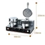 Máy nướng bánh waffle công nghiệp 2400W điều chỉnh 50 - 250 độ, làm nóng nhanh