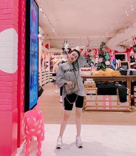 Quần legging ngố