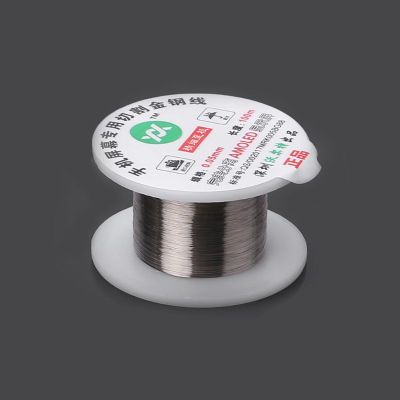 Dây cắt molypden PPY 100m 329ft để tách kính phía trước LCD 4 kích cỡ