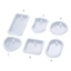 Khuôn Silicone Đục Lỗ Làm Resin Epoxy Resin UV DIY
