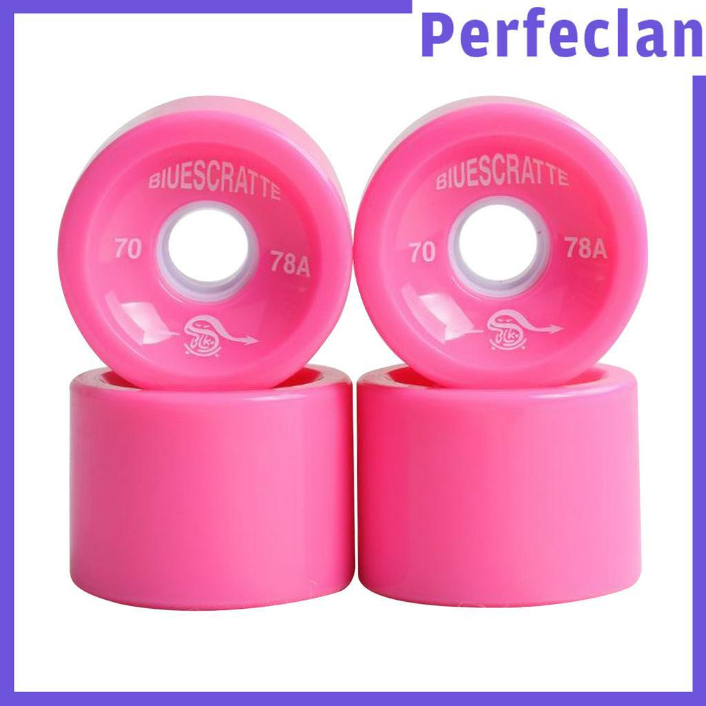 [Perfeclan] Ván trượt có độ cứng 4x 78A 70X51mm Bộ phận con lăn ván dài