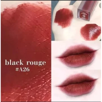 [KÈM ẢNH THẬT] Son Kem Lì Black Rouge Air Fit Velvet Tint / BLACKROUGE A26