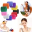 TOPTOOLCX 1 / 2 Chiếc Thể Thao Mồ Hôi Màu Trơn Nẹp Quấn Vệ Sinh Unisex Mềm Mại Thoải Mái Tập Gym Mồ Hôi Dây Đeo Tay