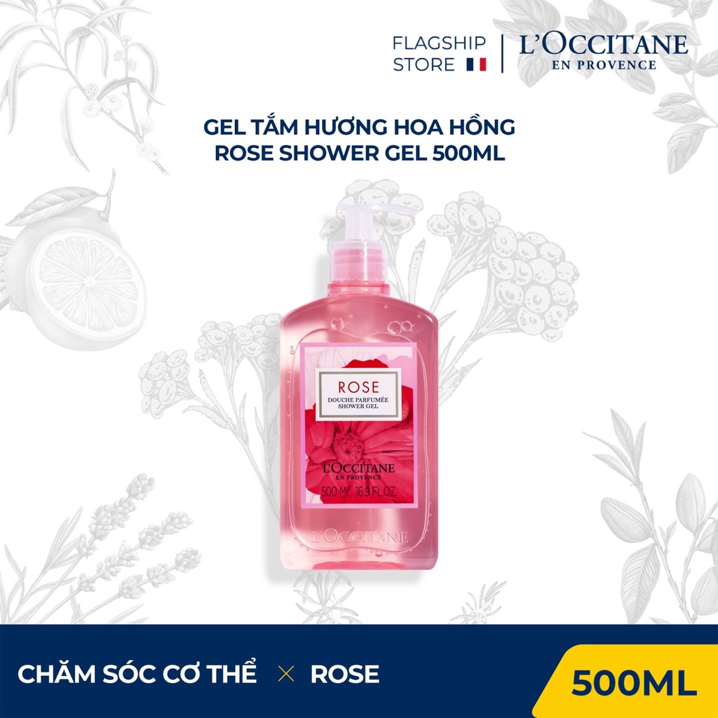 Ảnh Gel Tắm Hương Hoa  L'Occitane Shower Gel 500ml 1