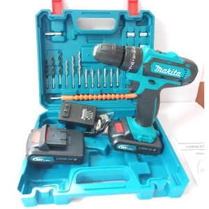 Máy khoan pin Makita 3 chức năng. tặng bộ phụ kiện 24 món