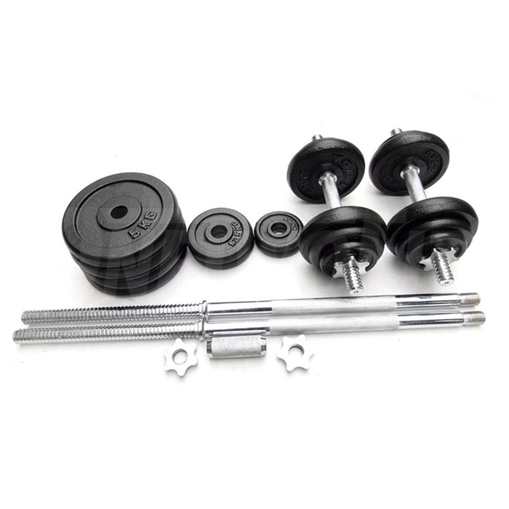 Ảnh OneTwoFit  Bộ Tạ Tập Tay Tạ Đẩy 50kg tạ tập gym tập thon tay, dụng cụ gym đa năng Tạ tay tạ đẩy 4