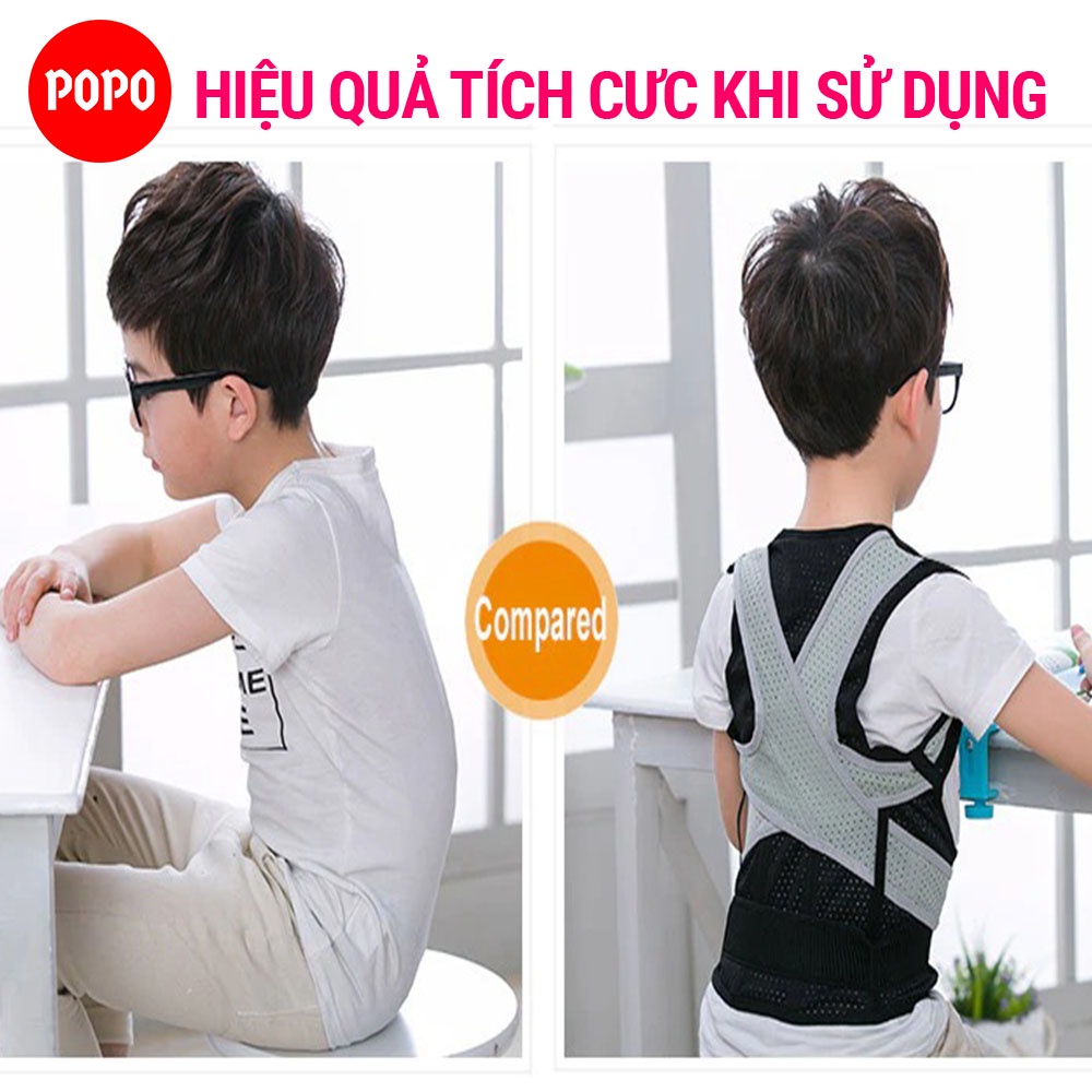 Đai chống gù lưng dành cho nam và nữ, điều chỉnh tư thế hiệu quả giúp massage thư giãn SPORTY