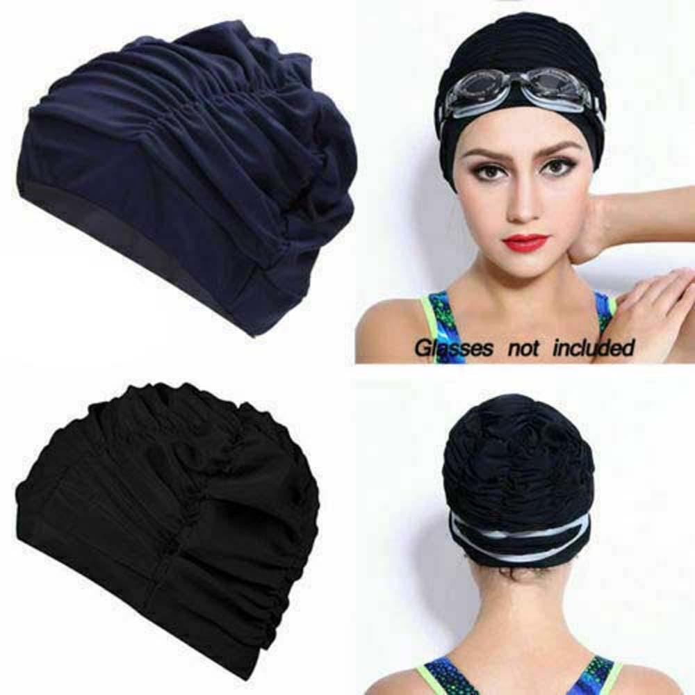 Mũ bơi SENRTY Lớn Unisex Turban Free Size Vải thun Mũ lặn
