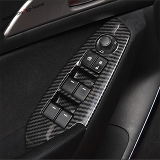 Nội Thất Cho Xe Mazda 3 2017 2018 Cửa Sổ Nâng Vô Lăng Bánh Răng Chuyển Số Dải Tay Cầm Bát Bao Viền Sợi Carbon Nhìn Phụ Kiện
