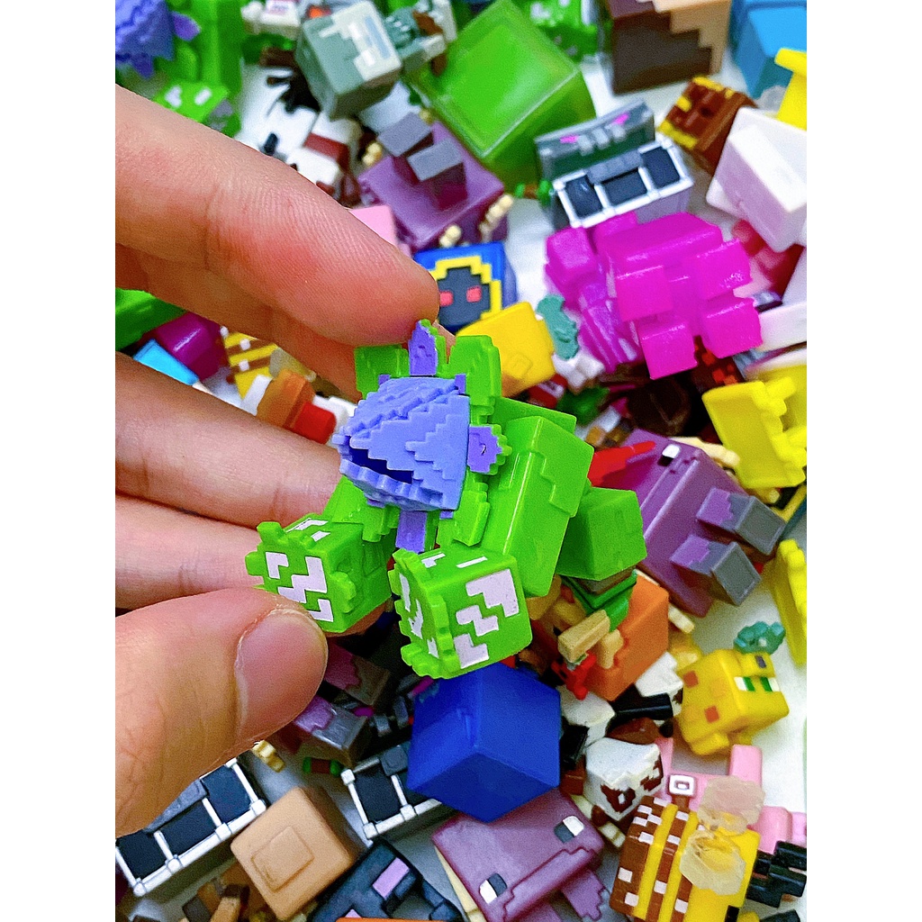 Mô hình minecraft - Minifigure minecraft - Hàng chính hãng Mattel ...