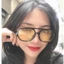 KÍNH MẮT RÂM BLACKBEE UNISEX VIỀN ĐEN THỜI TRANG TEEN CHẤT NHỰA