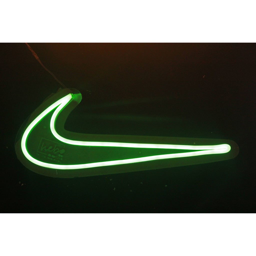 en Led neon cho hinh logo Nike Decor phong ng en ng ban Qua T ng C c Ch t HEBO Art Lighting Shopee Vi t Nam