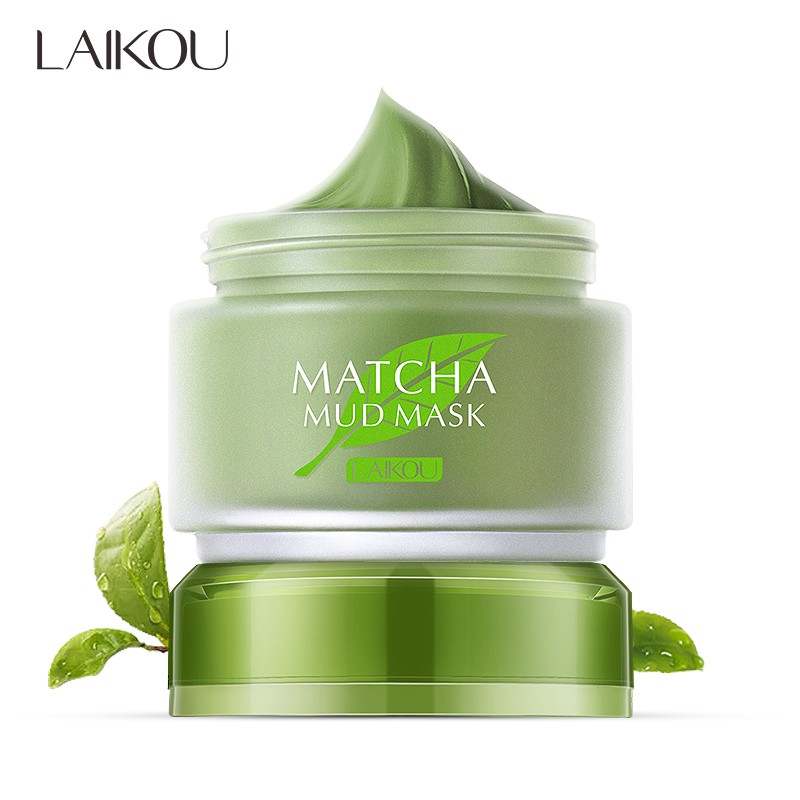 Ảnh Mặt nạ bùn LAIKOU tinh chất trà xanh chăm sóc da 85g 3