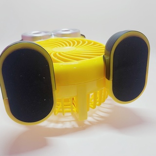 Quạt Sạc để bàn  Hình Minion CYX-8736 xài 2 chế độ - quat sac dien - quạt mini