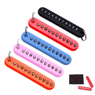 🌺xinyia🌺Móc Khóa kèm bảng Số Điện Thoại Chống thật lạc