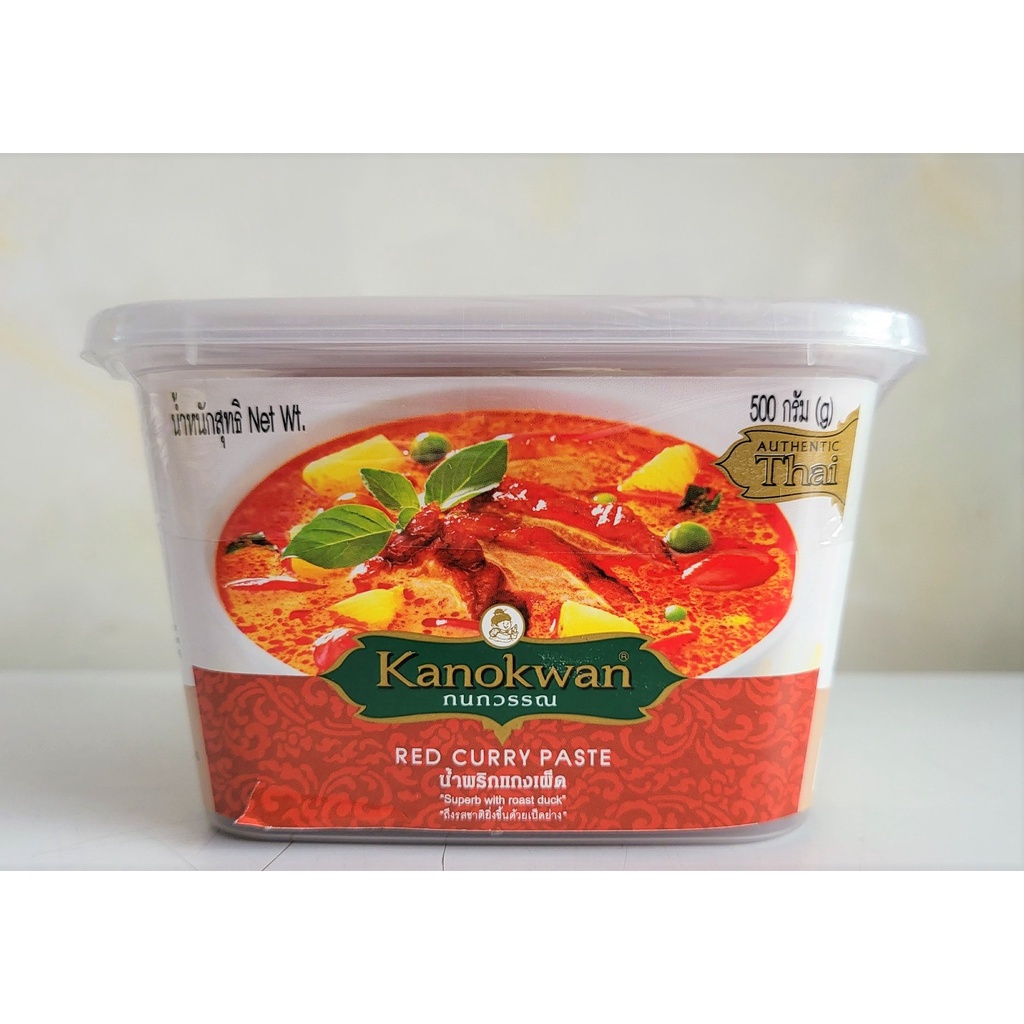 Kanokwan red cheap curry paste