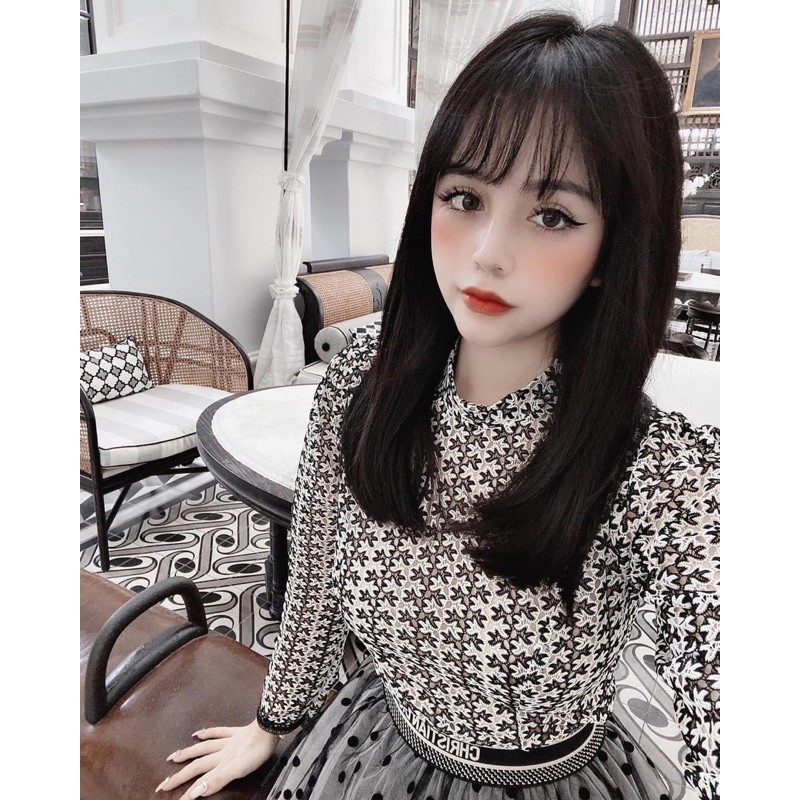Áo Ren Hoa lưới sang chảnh