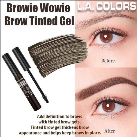 Kẻ mày dạng Gel BROWIE WOWIE TINTED BROW LA COLORS Shopee Việt Nam