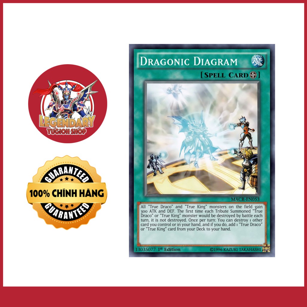 [Thẻ Bài Yugioh Chính Hãng] Dragonic Diagram Shopee Việt Nam