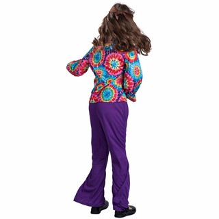 Bộ Đồ Hóa Trang Halloween Phong Cách Hippie Thập Niên 70 Dành Cho Nam Và Nữ