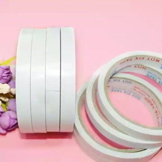 Băng dính hai mặt 1cm/1,5cm (3 cuộn)