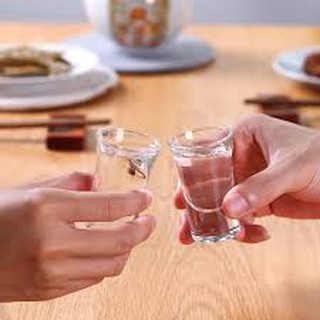 Set 12 chén thuỷ tinh - Ly uống rượu thủy tinh