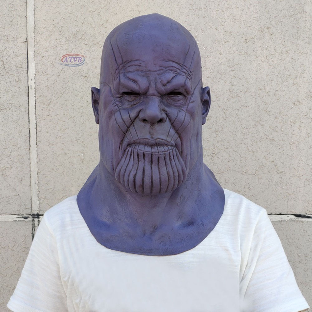 Mặt nạ Thanos Avengers Mũ bảo hiểm chiến tranh Cosplay Thanos Mặt nạ Bộ sưu tập tiệc Halloween Đạo cụ