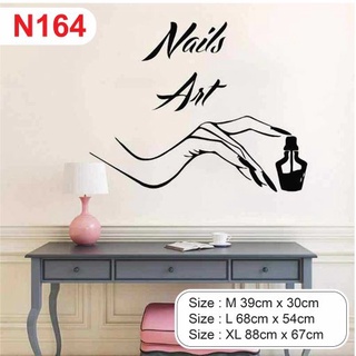 Decal trang trí cửa tiệm Nails thu hút khách hàng, tăng doanh thu, tạo điểm nhấn trong không gian Nail P11